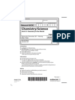 Chemistry/Science: Edexcel GCSE