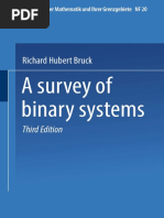 A Survey of Binary Systems: Richard Hubert Bruck