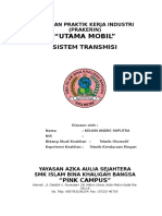 LAPORAN PRAKTIK KERJA INDUSTRI Sistem Tranmisi