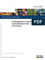 BS10175 - 2011 Investigation of Potentially Contaminated Sites