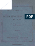 Revoluția de La 1821 - Acte Jurisdificative