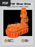 The Pve Mixer Drive: Heavy Duty For Heavy Loads