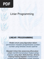 P2 - Linear Programming