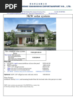 3KW Solar System