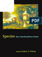 Robert A Wilson Species New Interdisciplinary Essays