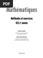 Methodes Et Exos ECS 2eme Annee PDF