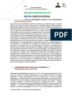 Compilado Informativos STF - Temática Direito Eleitoral