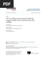 The Use of Play Assessment To Evaluate The Cognitive Skills of TW