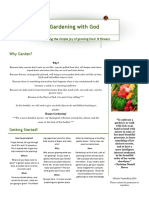 Gardening With God 1