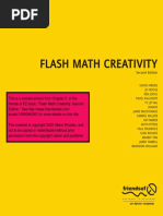 Flash Math Creativity Book Sample