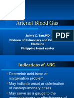 Arterial Blood Gas