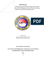 Proposal Riset SMA Taruna Nusantara 1 - ESIN Energy - Bagas Pramana PF