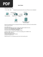 Ccna Quick Revision Notes