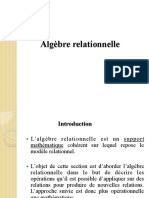 Algèbre Relationnelle