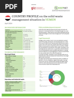 Country Profile On The Solid Waste Management Situation In: Yemen