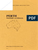 Explanatory Notes On The Perth Geological Sheet