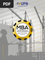 MBA Construccion Civil (La Paz) - 2016