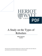 A Study On The Types of Reboilers: Ruben Chatterjee