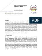 Experimental Investigation On Seismic Resistance of Recycled Concrete in Filled Steel Columns - Taguchi's Approach