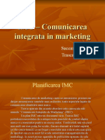 IMC - Comunicarea Integrata in Marketing