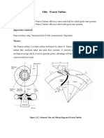 Francis Turbine Manual