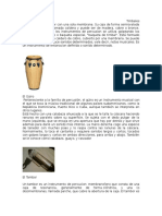 Instrumentos Musicales Con Informacion