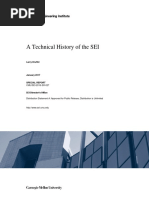 A Technical History of The SEI