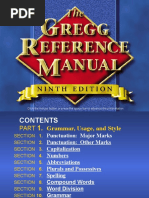 Gregg Reference Manual