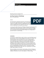 Building Science Digest 014: Air Flow Control in Buildings