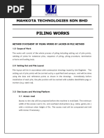 Piling Works Mos Revised