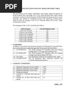 Technical Specification For 33 KV Aerial Bunched Cable - 2