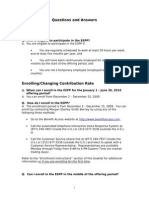 Questions and Answers: Q. Who Is Eligible To Participate in The ESPP?