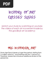 Slides of History of Art (Until 19th Century)