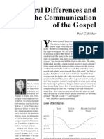 Paul G. Hiebert Cultural Differences and The Communication of The Gospel