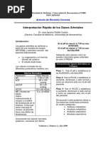 Interpretacion de Gases Arteriales PDF