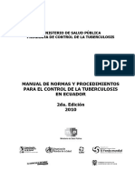 Manual de Normas y Procedimientos para El Control de La Tuberculosis PDF