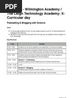 28 June - Wilmington Academy / The Leigh Technology Academy: X-Curricular Day