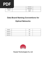 Data Board Naming Conventions For Optical Networks: Huawei Technologies Co, LTD