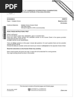 MayJune Paper 1 Marking Scheme