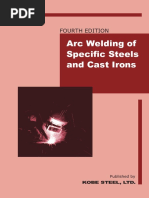 Arc Welding of Specific Steels and Cast Irons: Fourth Edition