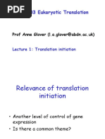 Eukaryotic Translation