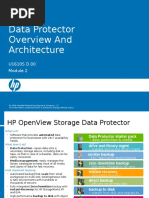 Data Protector Overview and Architecture