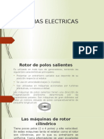 Exposicion Maquinas Electricas Motores y Generadores Sincronos