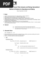 Allowable Stress Design Method-Of-Solution