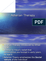 Adlerian Therapy