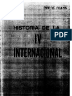 Pierre Frank. La Historia de La Cuarta Internacional. La Larga Marcha.