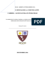 La Comunicación de Valores Institucionales: Caso Aerolíneas Argentinas.