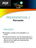 Percentage, Base and Rate