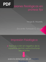 Impresiones Fisiológicas en Prótesis fija+MAYE +TOMASINI