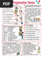 Present Progressive Tense